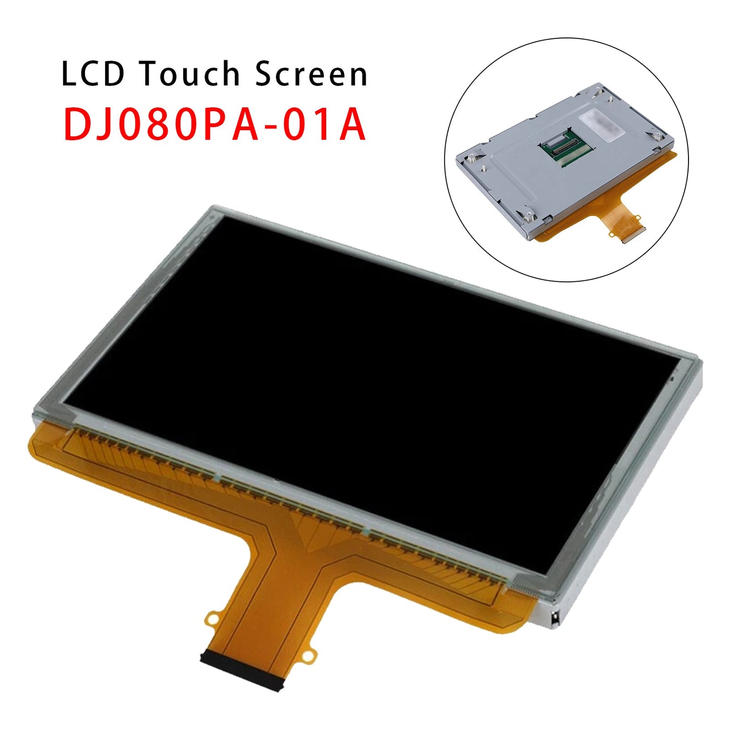 2017-2018 GMC Canyon 8 Inches Radio Touch-Screen Glass Digitizer DJ080PA-01A 23278776