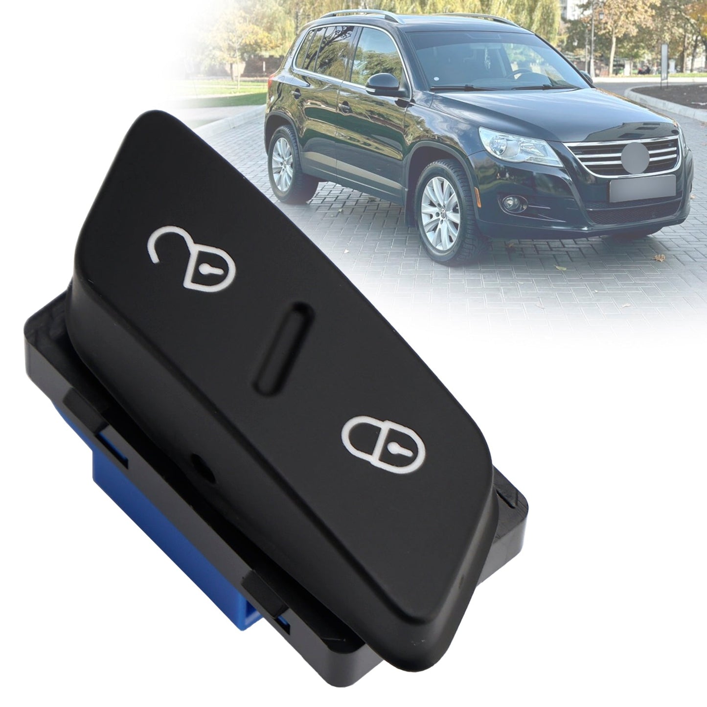 Door Lock Switch Control Button Unlock 1K0962125B For VW Jetta Golf GTI