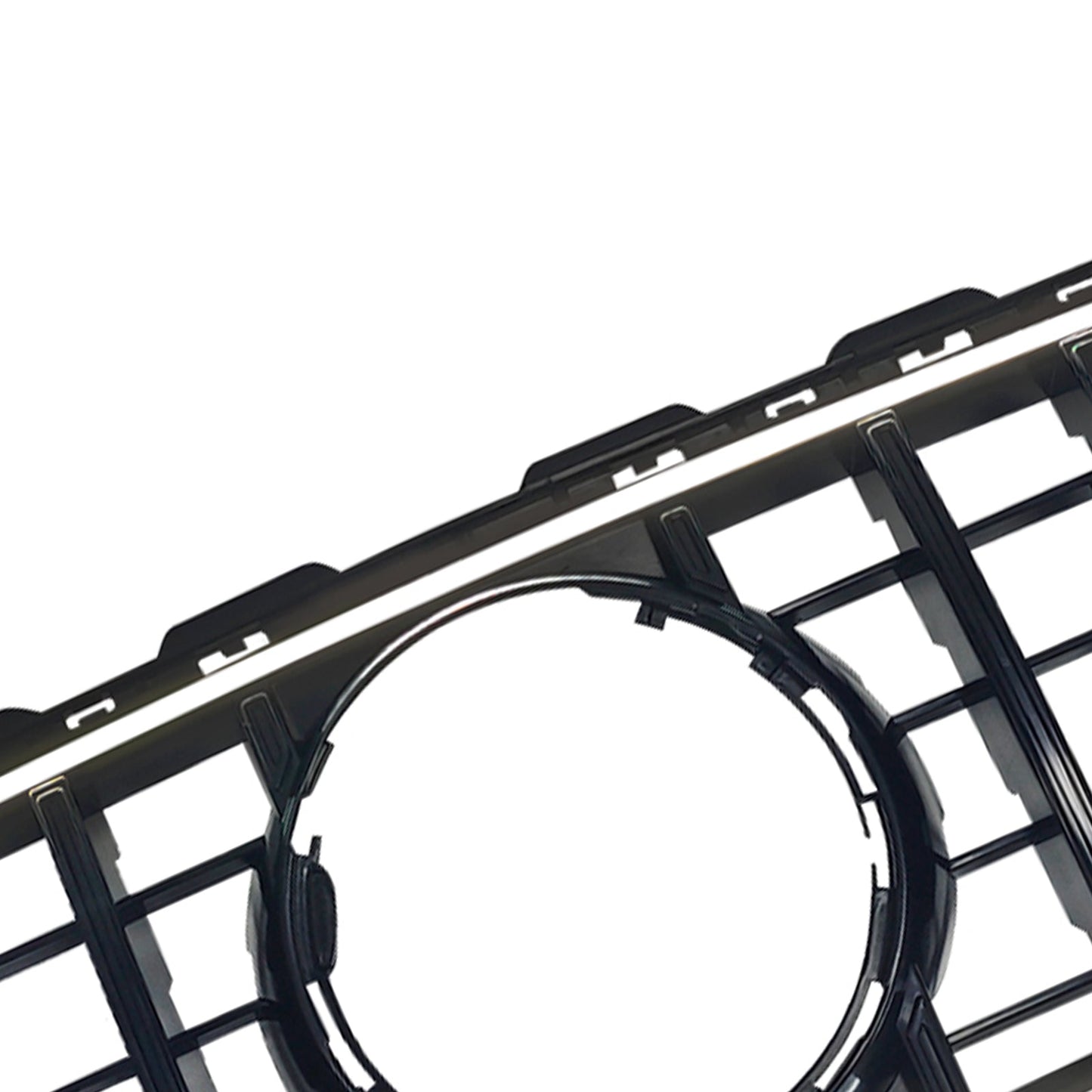 2022-2026 Fit Mercedes Benz W206 W/Camera GTR-Style Front Bumper Grille Grill