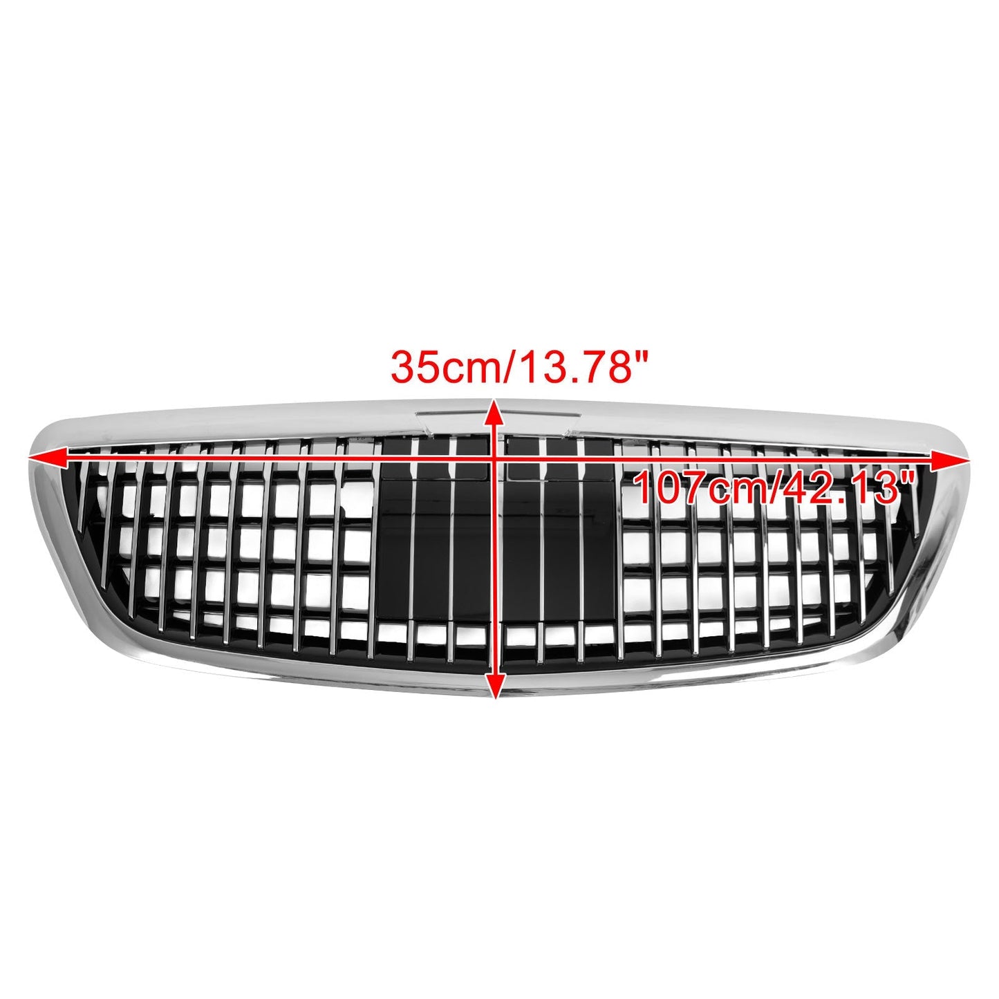 S class W222 2014-2020 S680 Mercedes Benz Maybach Style Car Grille with ACC