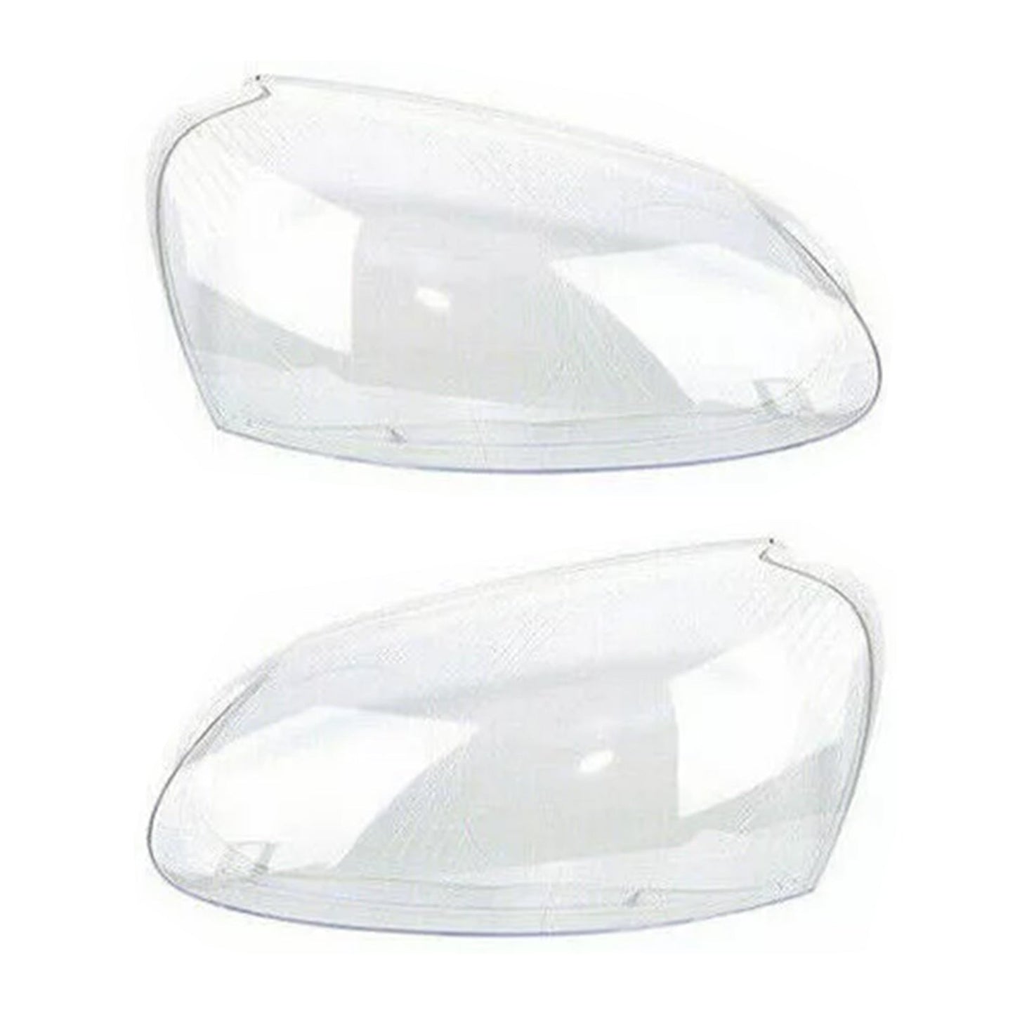 2006-2009 Volkswagen Rabbit 2PCS Front Headlight Lens Headlamp Clear Cover 1K6941005S
