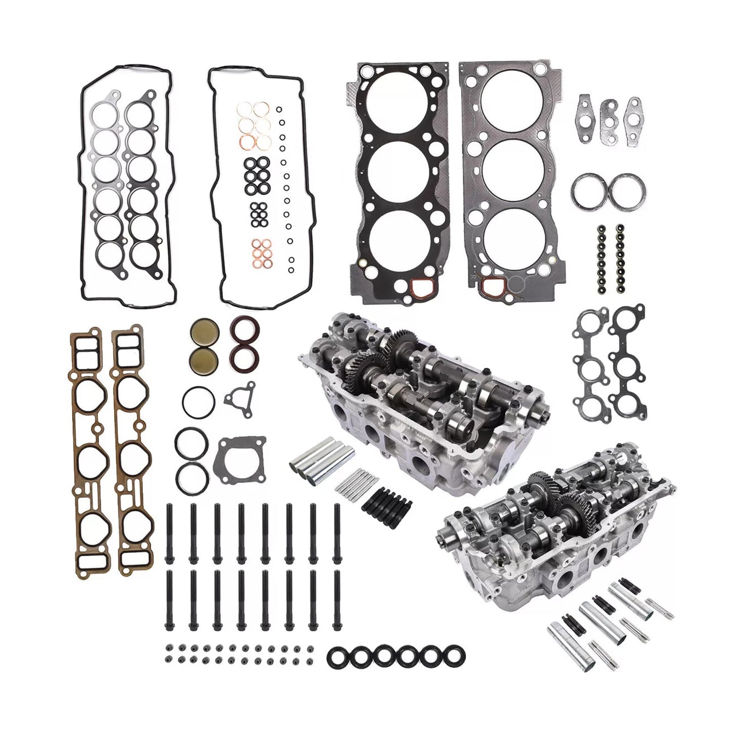 1996-2002 TOYOTA 4RUNNER 3.4L 2PCS Cylinder Head & Gaskets & Bolts 11101-69136 1305362050