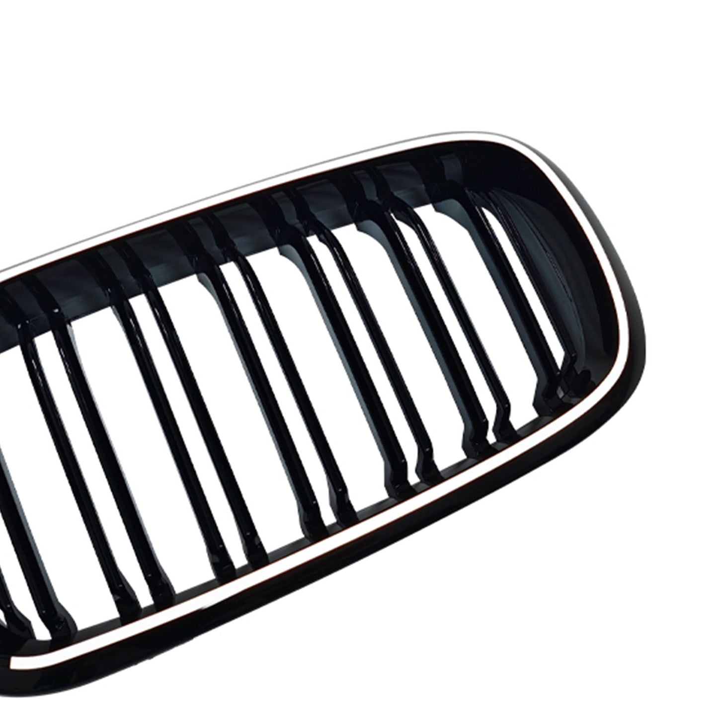 2013-2017 For BMW X5 F15 35d xDrive/35i/35i xDrive/40e xDrive/50i xDrive Double Slat Front Bumper Kidney Grille