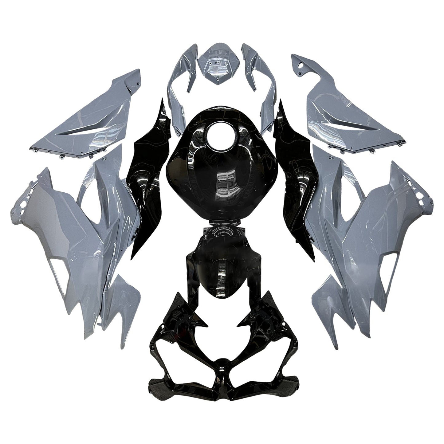 Injection Fairing Kit Bodywork Plastic ABS fit For Kawasaki ZX6R 2019-2023