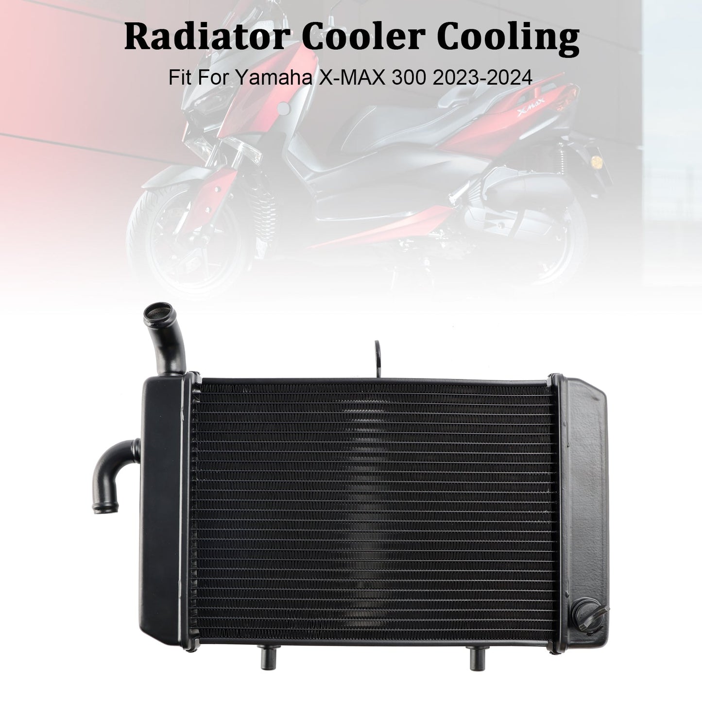 2023-2024 Yamaha X-MAX 300 XMAX Radiator Cooling Engine Cooler