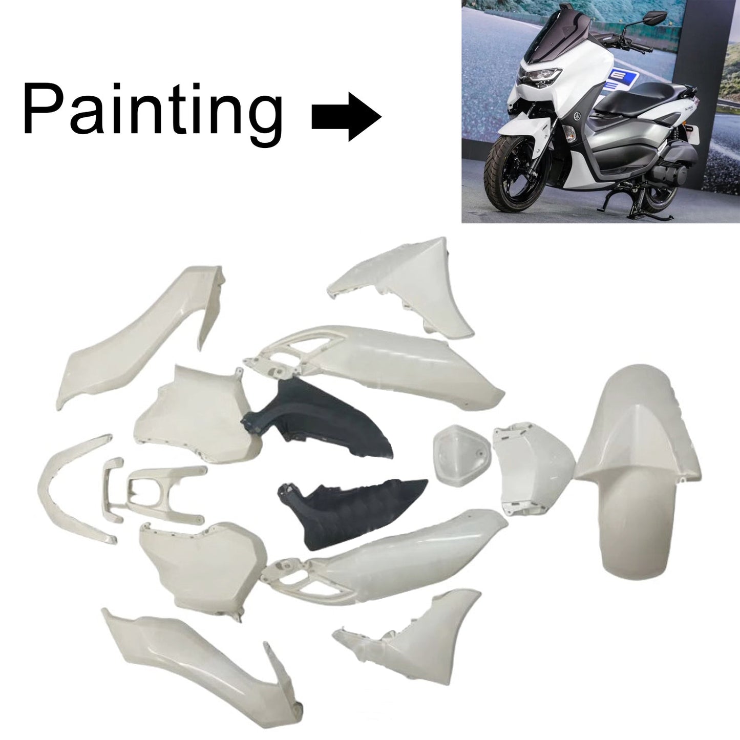 2020-2024 Yamaha NMAX 125 155 250 Injection Fairing Kit Bodywork