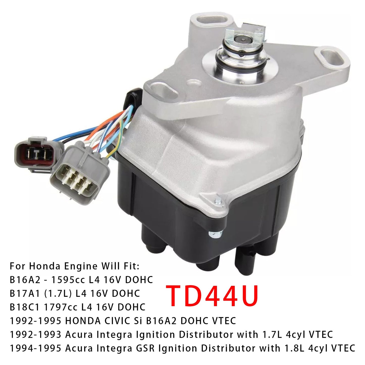 1992-1993 Acura Integra Ignition Distributor TD44U B16A OBD1 B16A2 V-TEC