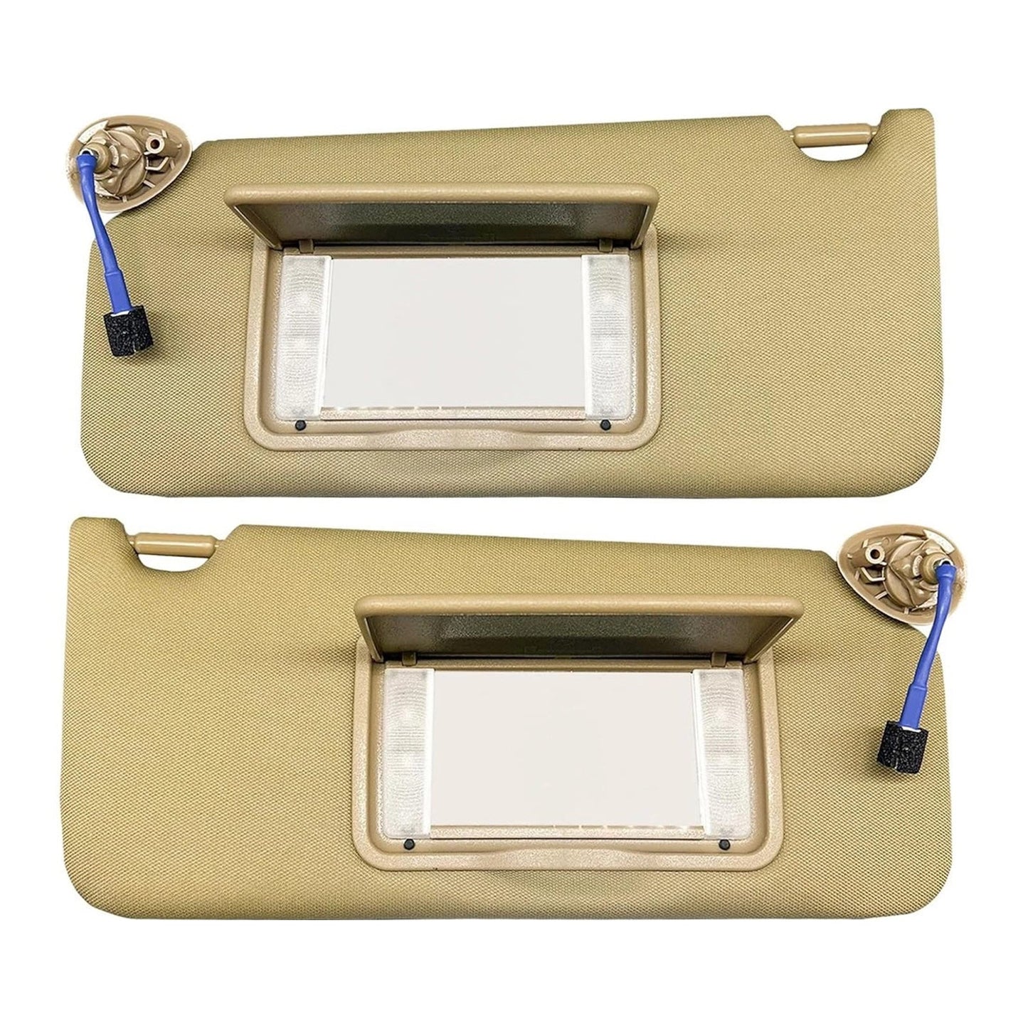 2008-2017 Honda Accord Pair Of Beige Sun Visor 83280TA5A51ZA
