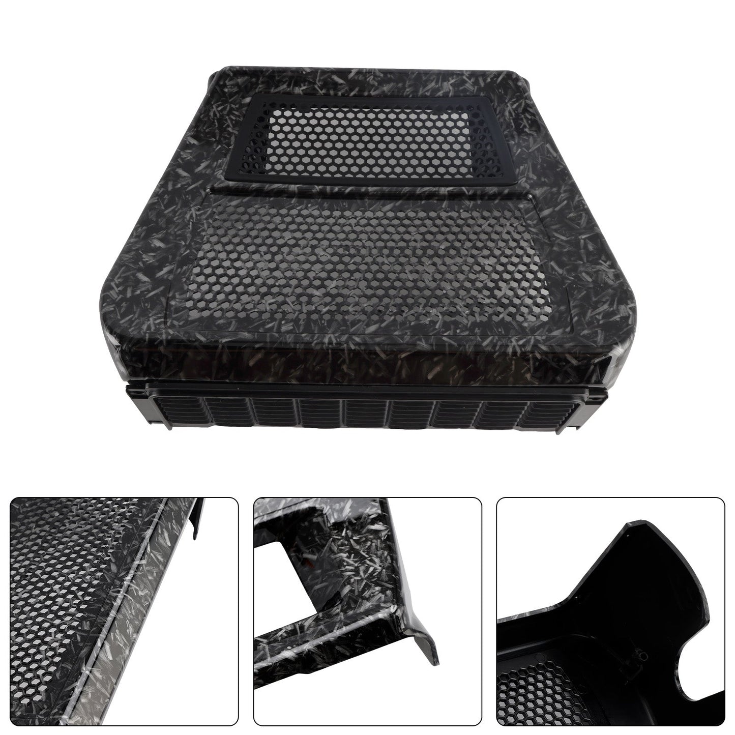 Lower Chin Spoilers Radiator Guard Cover For CVO Street Glide FLHXSE 2023-2025
