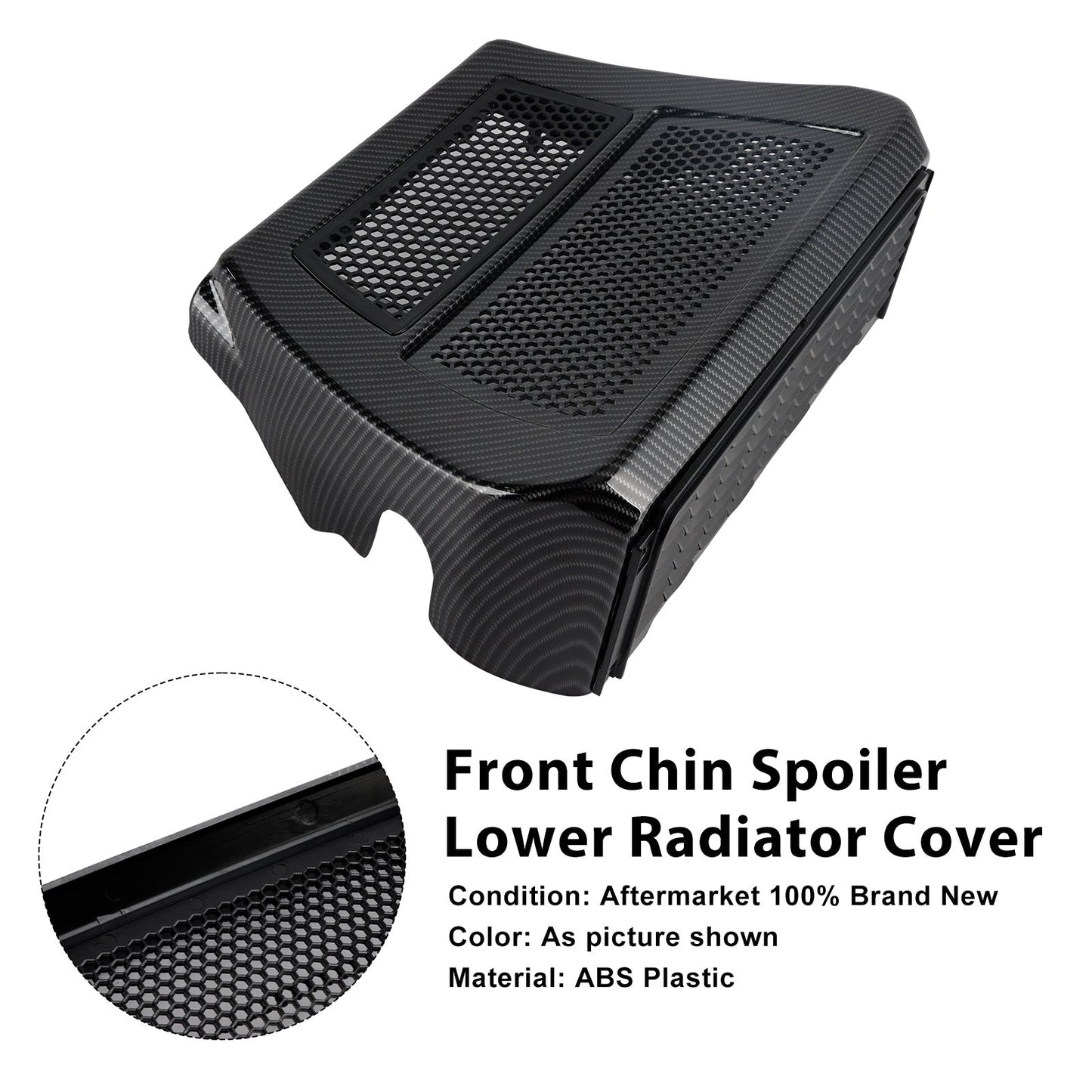 2024-2025 Harley Street Glide FLHX Lower Chin Spoilers Radiator Guard Cover