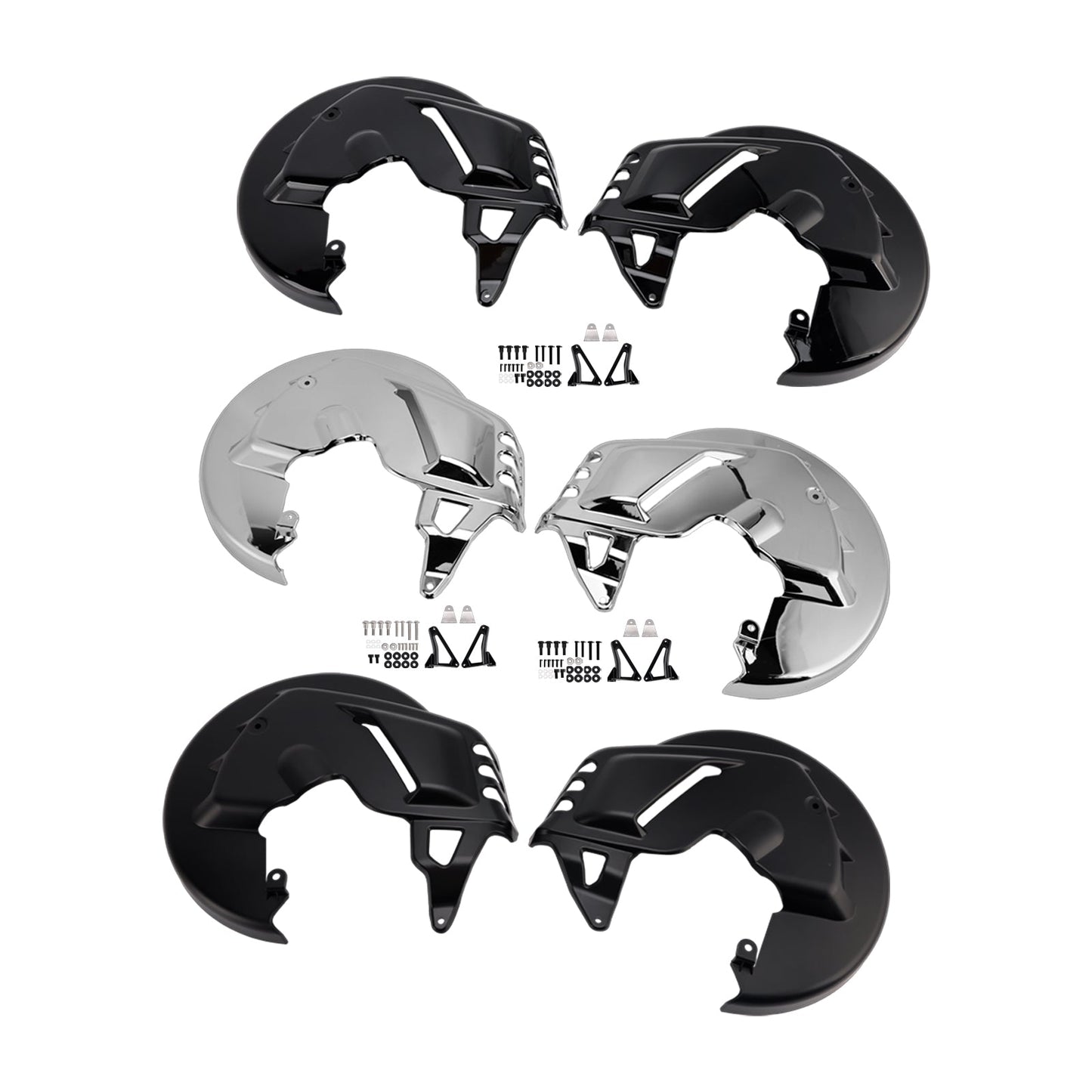 2001-2015 For Honda Goldwing and Goldwing Tour models Front Brake Disc Rotor Covers