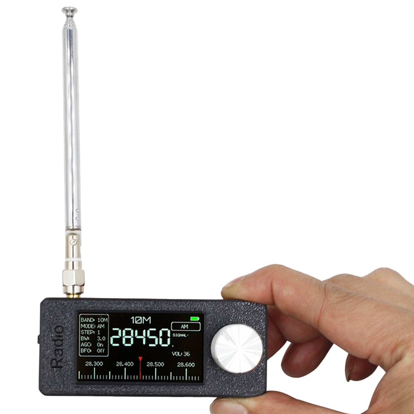 SI4732 Portable Radio 0.5-108MHz LSB AM FM Mini Pocket All-Band Radio Receiver