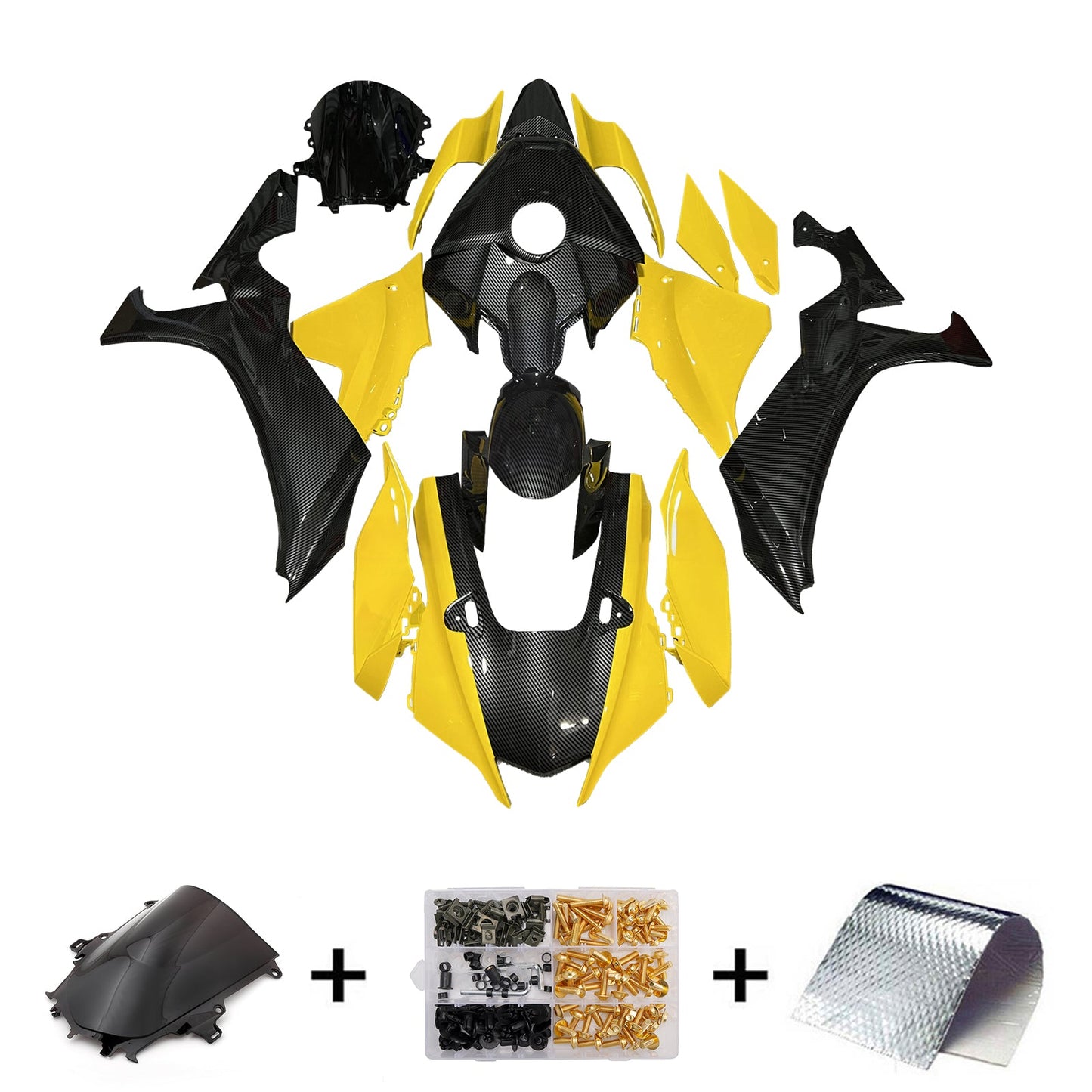 Injection Fairing Kit Bodywork Plastic ABS fit For Yamaha YZF-R1 2020-2025