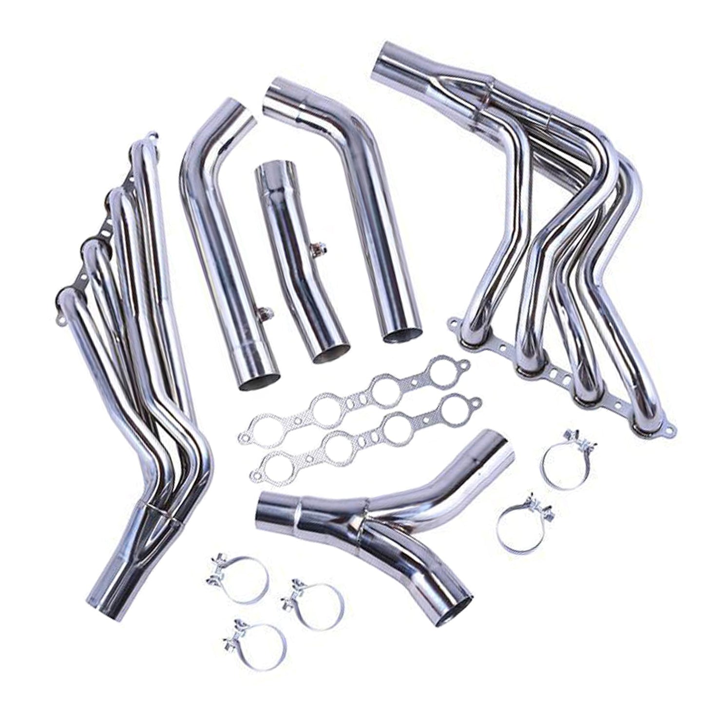 Exhaust Manifold Header Fit Chevy LS1 Camaro Race Version F-Body 1-7/8