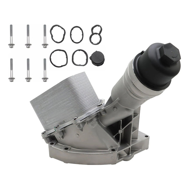 2019 BMW X4 GAS Turbocharged Engine Oil Cooler Filter Housing 11428583895