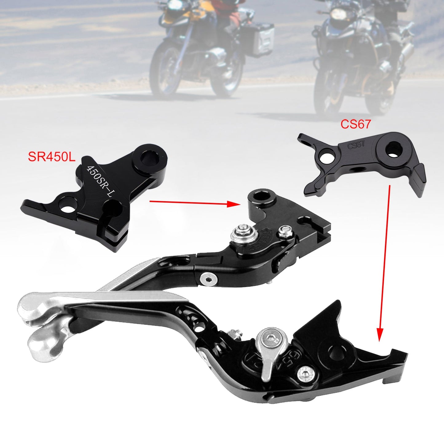 Adjustable Clutch Brake Lever fit for VOGE DS900X 900DSX 2024-2026
