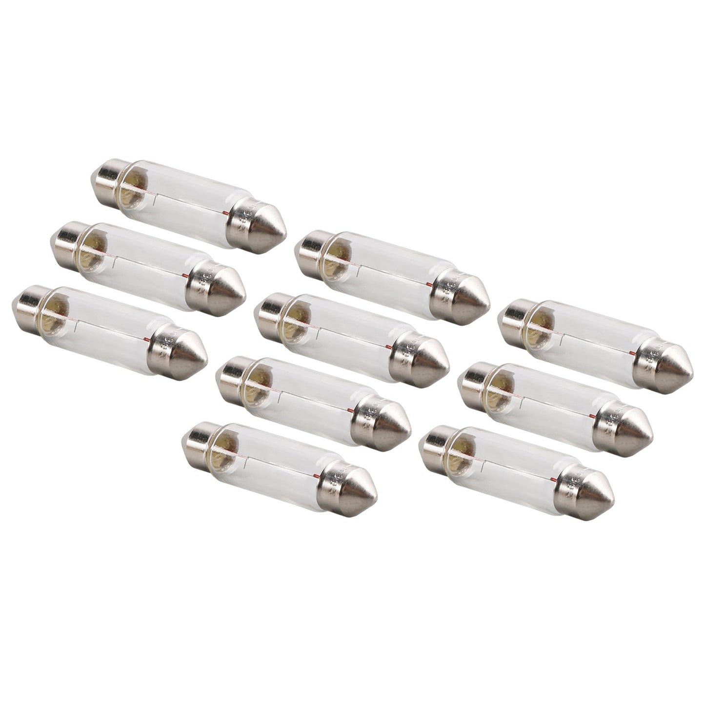 10PCS Car Light Tubular Lamp bulb C10W SV8.5-8 43MM 6429 24V 10W For OSRAM