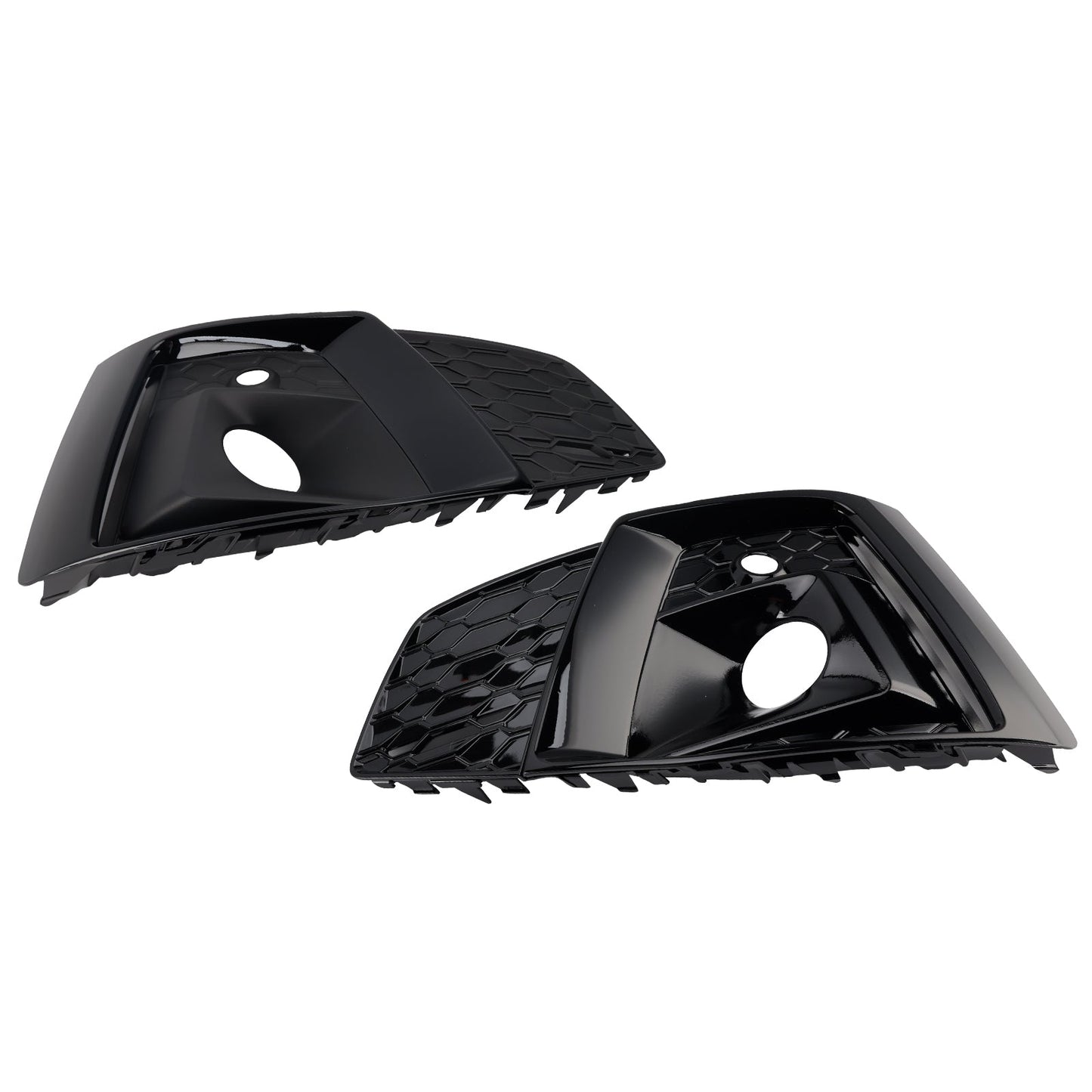 2020-2023 Audi A5 S-line S5 2PCS Front Bumper Fog Light Cover Grille 8W6807682T3Q7