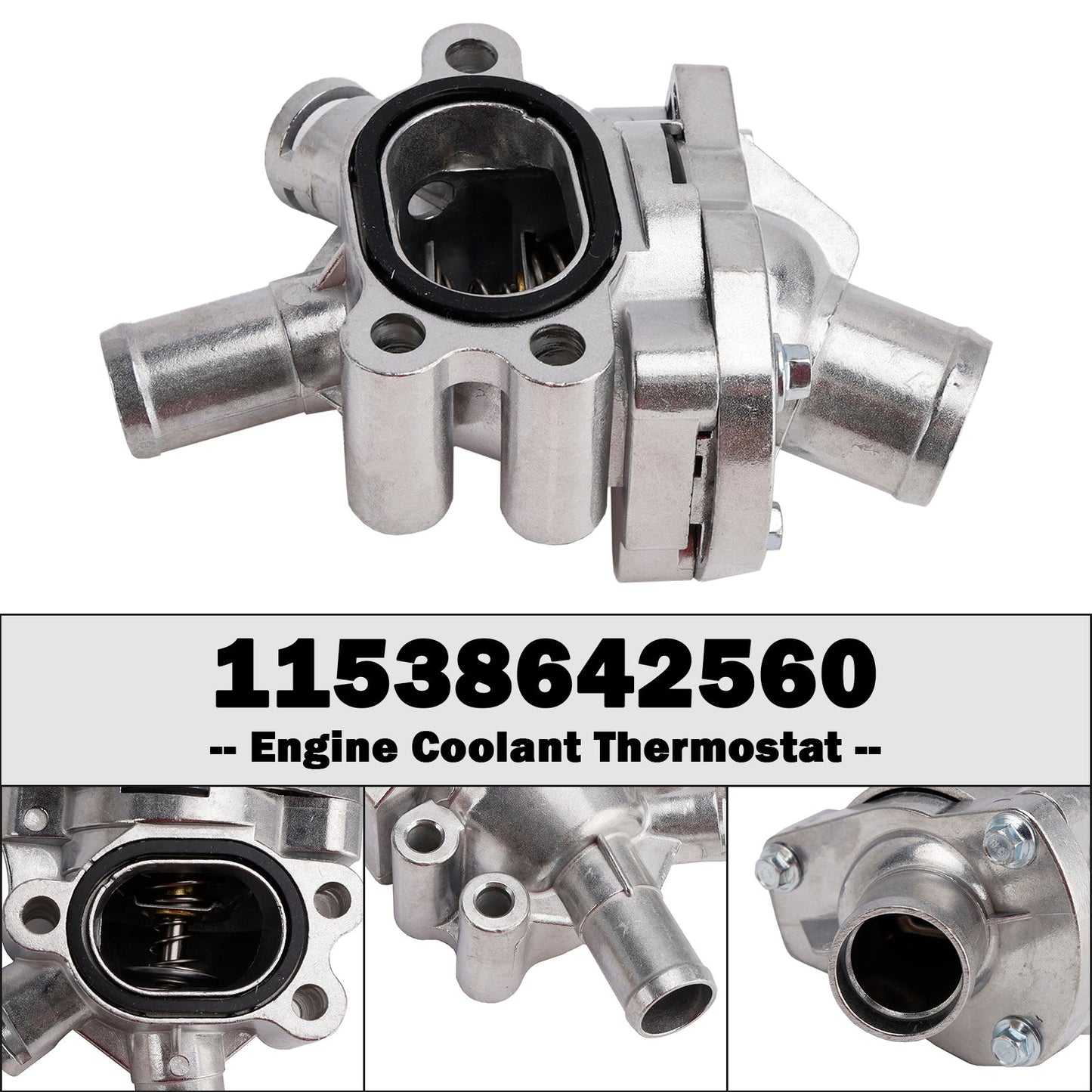 31319606 Thermostat Housing Aluminum Upgrade Kit for Volvo C70 V50 S40 C30