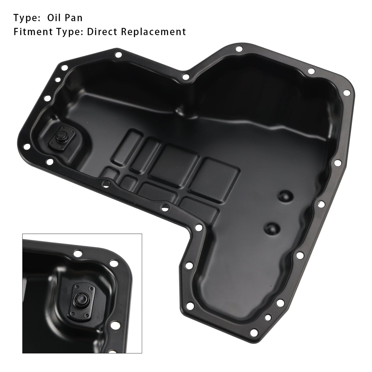 2009-2014 Nissan Cube 1.8L CVT 2WD S Oil Pan 31390-1XB01