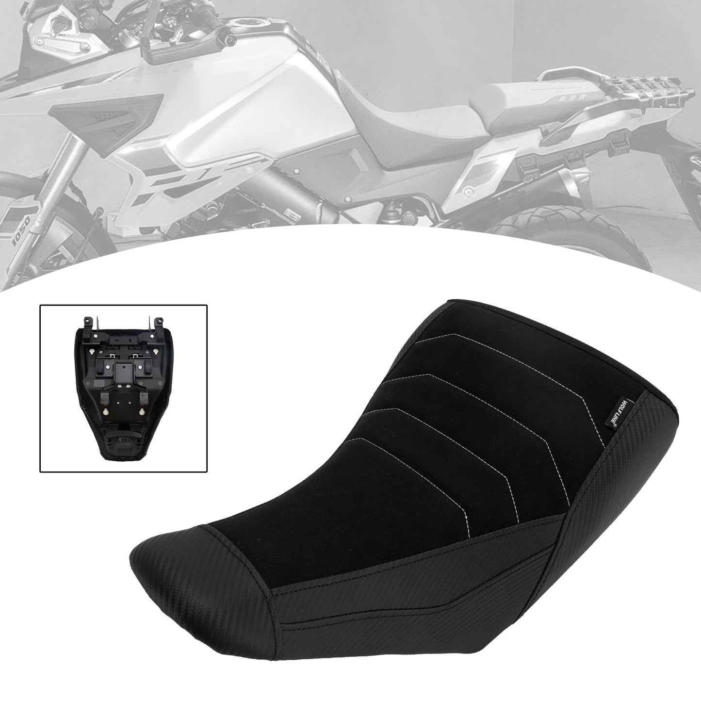 2023-2025 Suzuki V-Strom Dl1050 Front Driver Raider Seat Pillion Saddle Red Yellow