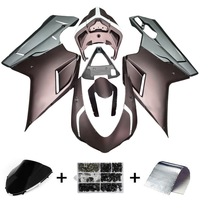 2007-2011 Ducati 1098 1198 848 Fairing Kit Bodywork ABS