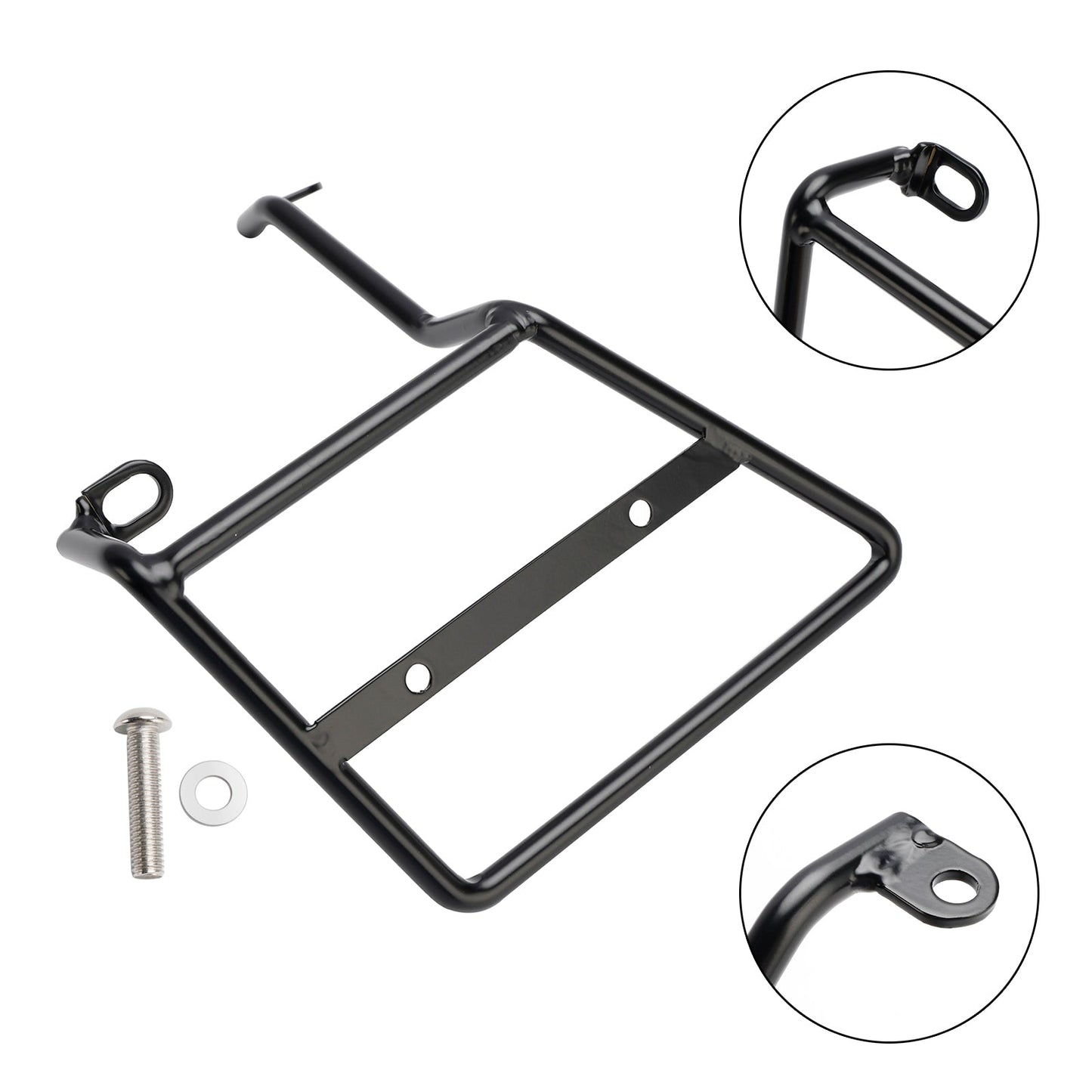 2021-2024 Honda Dax 125 St125 Saddlebag Support Mounting Bracket Racks Left Chrome