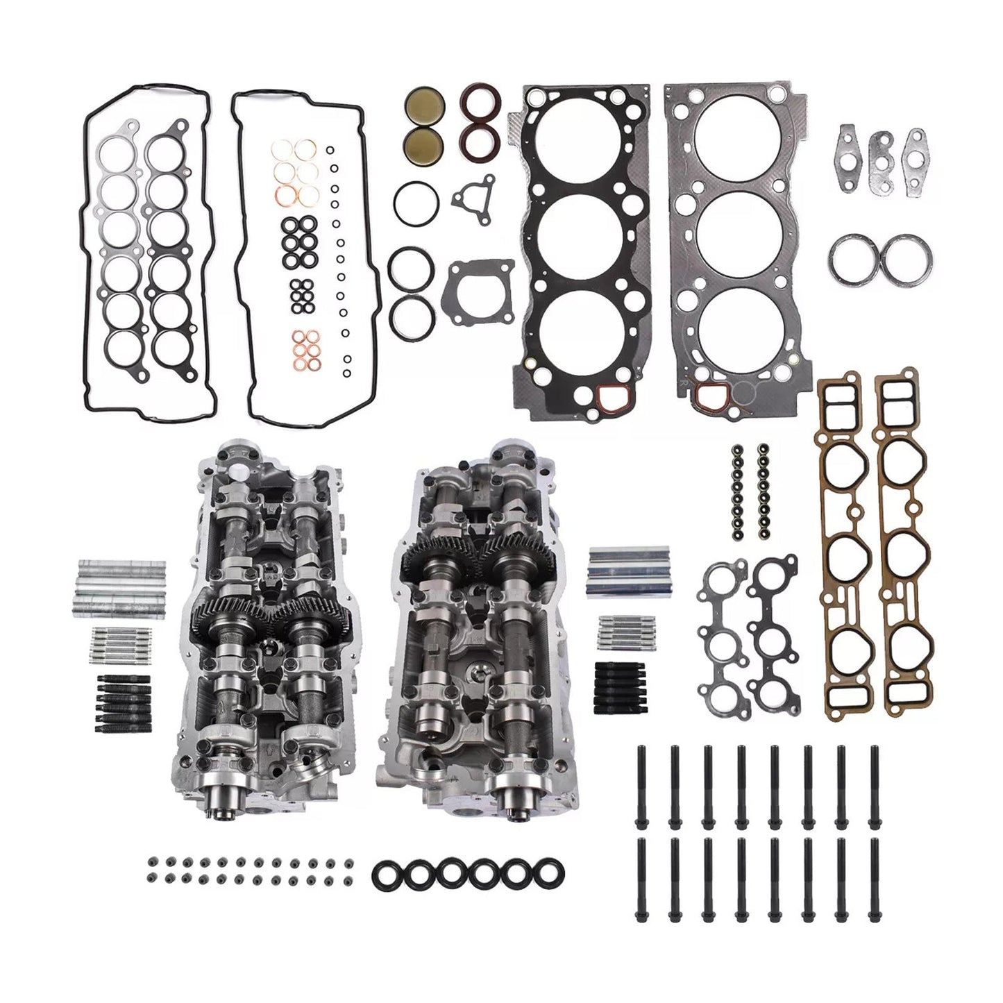 1996-2002 TOYOTA 4RUNNER 3.4L 2PCS Cylinder Head & Gaskets & Bolts 11101-69136 1305362050