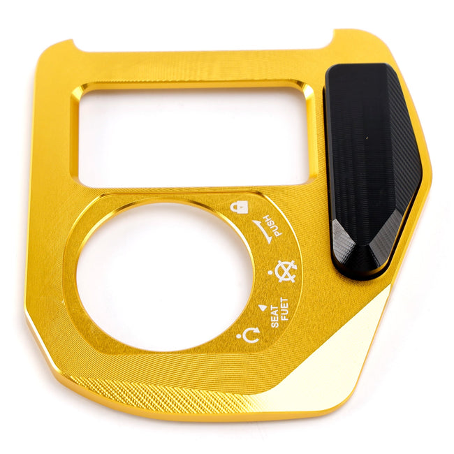 Aluminum Ignition Switch Cover Gold For Honda ADV 160 ADV160 2022 2023 2024