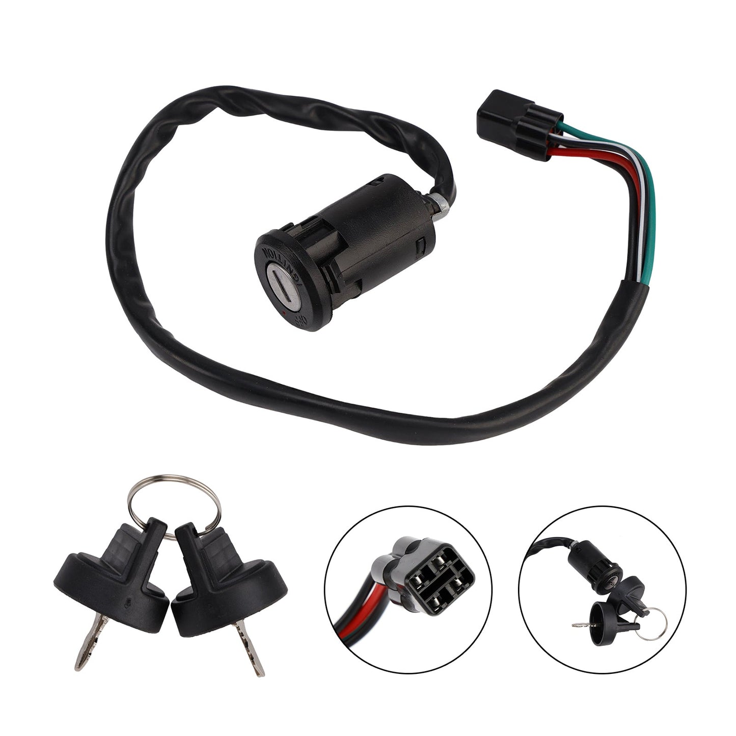 Ignition Key Switch 35100-Hp1-003 Fits For Honda Trx450R 04-09 Er 06-09/12-14