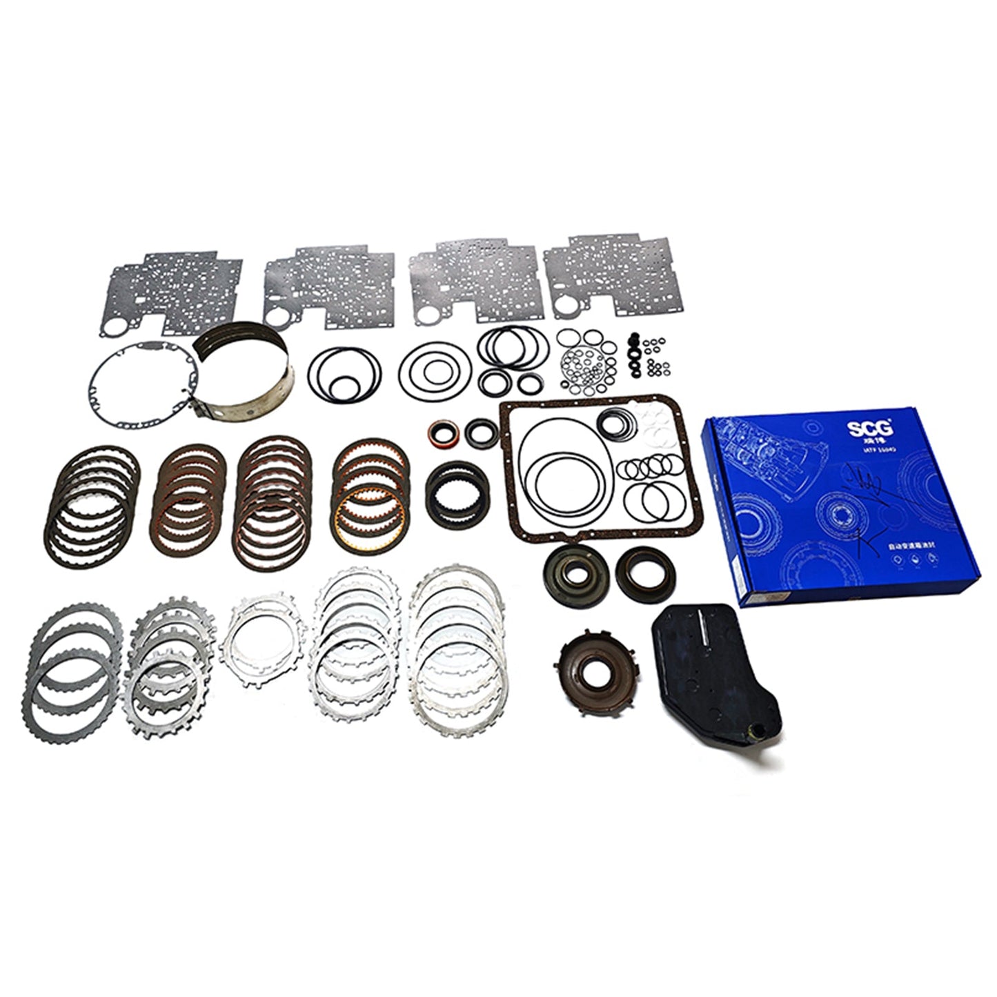 2004 & Up GM 4L60E Transmission Super Master Rebuild Kit with Steels & Pistons
