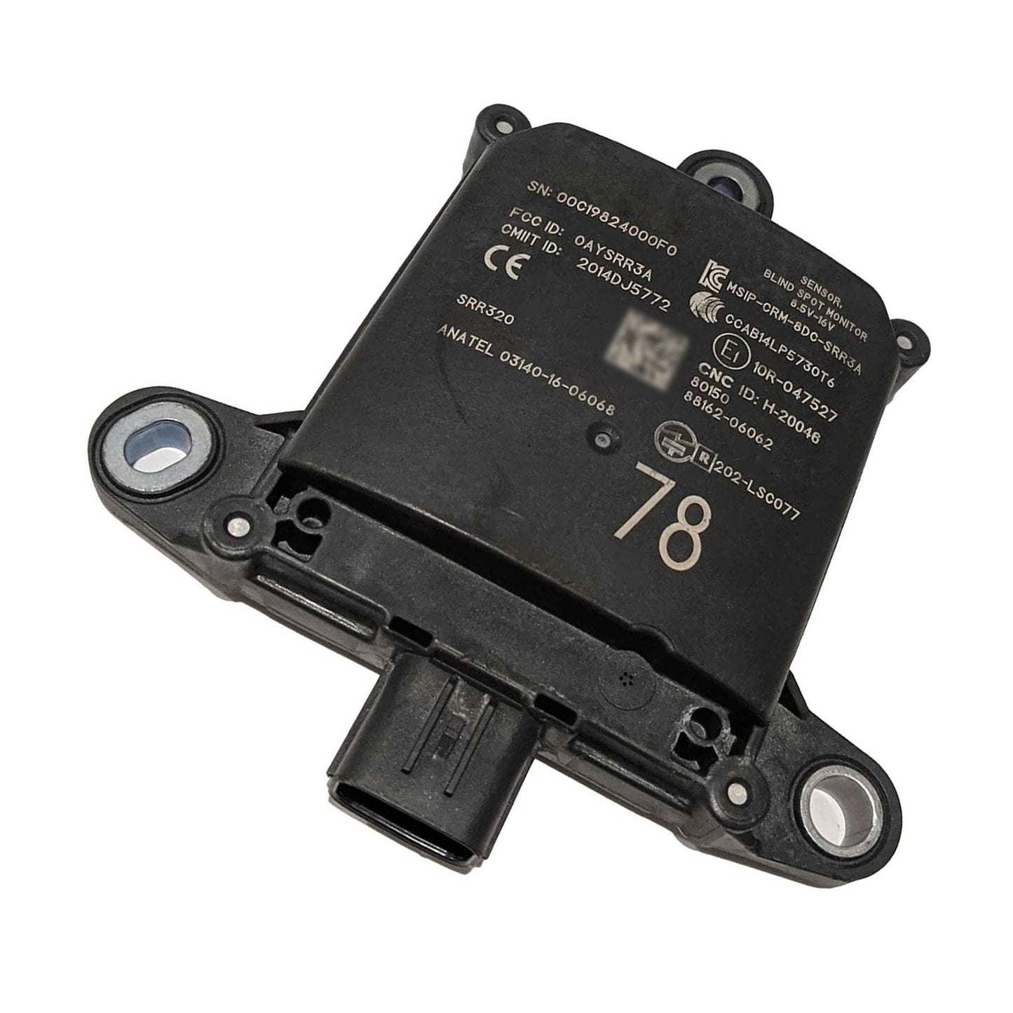 2019-2020 For Lexus ES300h 2.5L L4-Electric/Gas Rear Blind Spot Radar Sensor Module 88162-06062