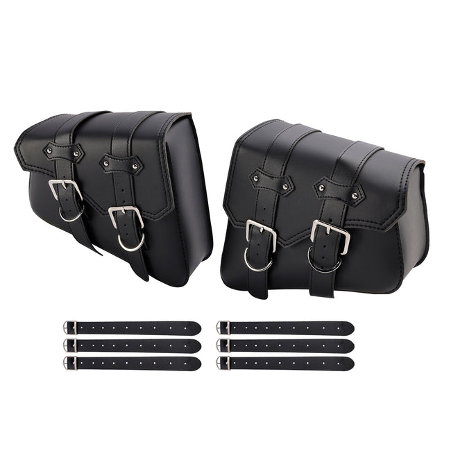 Tail Bag Side Saddlebag Tail Bag Luggage Pouch Storage Black 21L For Motorbike