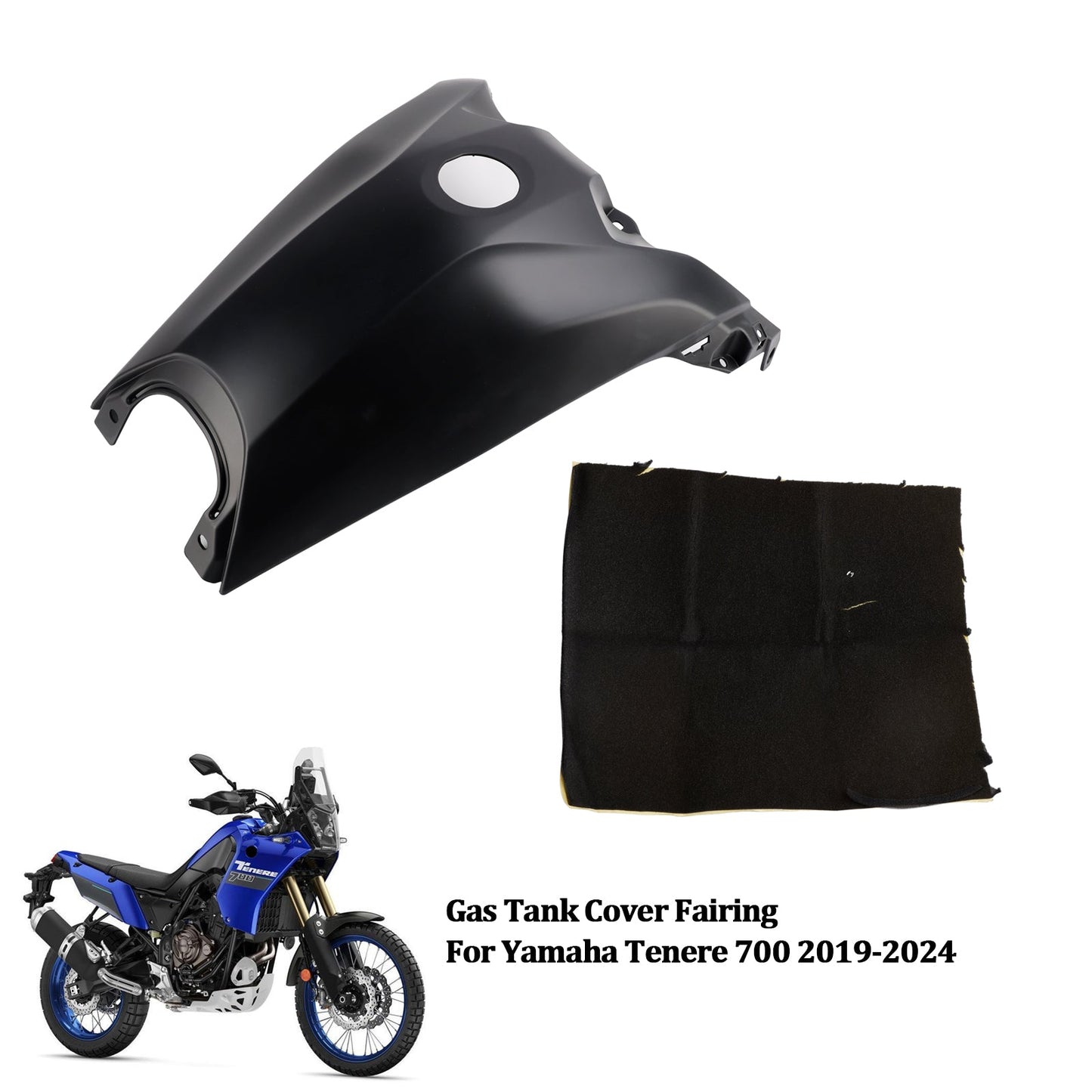 2019-2024 Yamaha Tenere 700 Gas Tank Cover Guard Fairing Protector