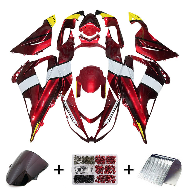 Injection Fairing Kit Bodywork Plastic ABS fit For Kawasaki ZX6R 636 2013-2018