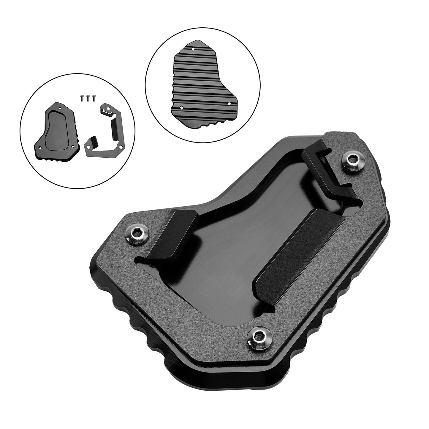 2012-2015 Tiger 1200 Explorer（V13VG) Kickstand Enlarge Plate Pad