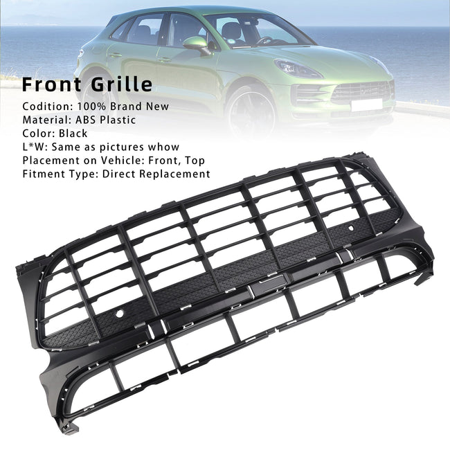 2015-2018 Porsche Macan Black Front Bumper Grill Grille 95B807683H1E0