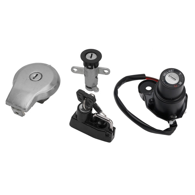 IGNITION KEY SWITCH FEUL CAP SEAT LOCK SET FOR YAMAHA VIRAGO XV 400 1991 - 1994