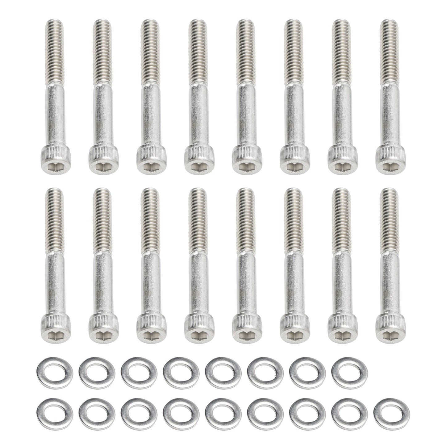 Engine Covers Stainless UNC Allen screw kit 59pcs For Sportster XL 2004-up