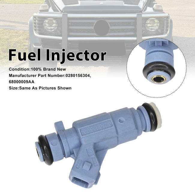 1Pcs Fuel Injector For Mercedes-Benz E55 S55 CL55 2003-2006 0280156304