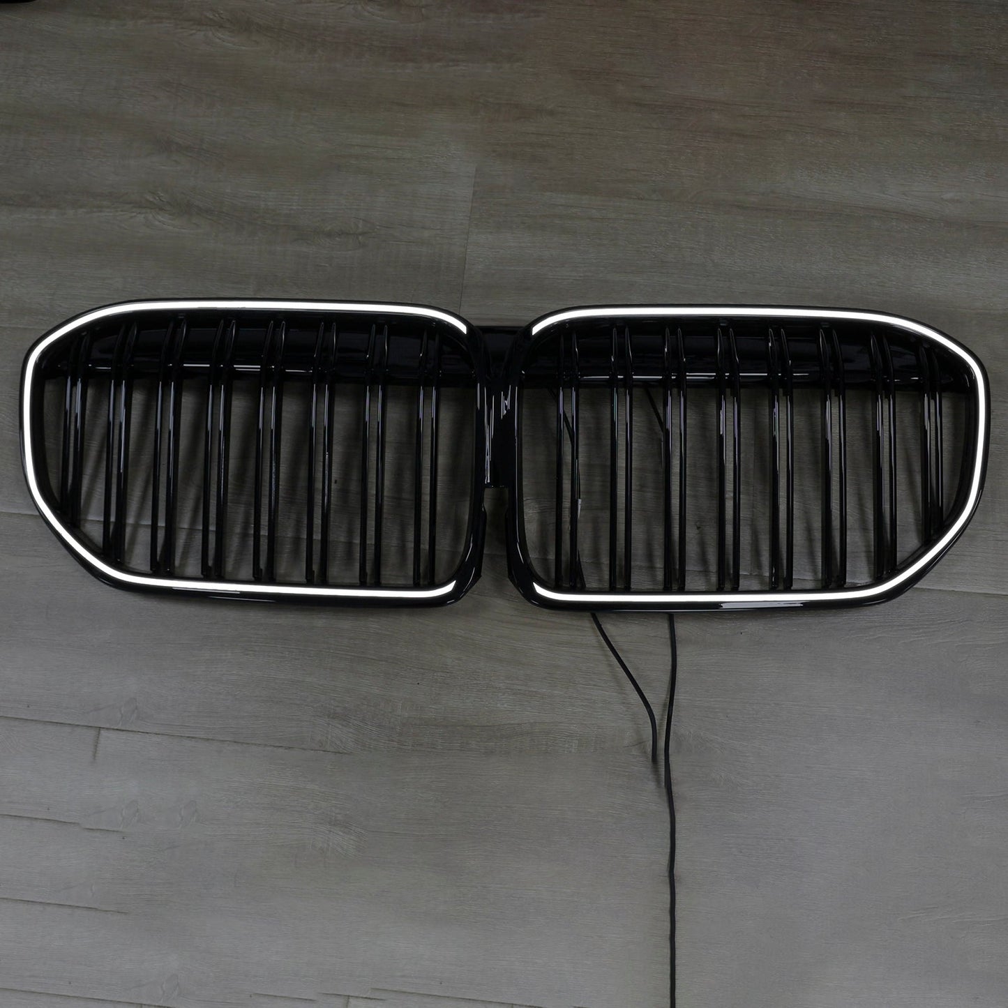 2019-2022 BMW 7 Series G11 G12 Double Slat Gloss Black Front Grill Grille