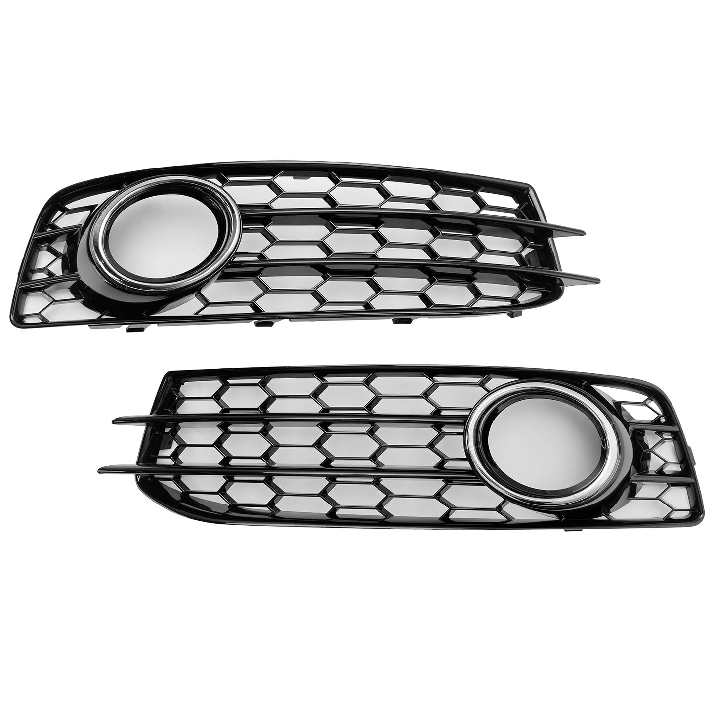 2009-2012 Audi A3 8P S-Line Honeycomb Front Bumper Fog Light Grille Cover