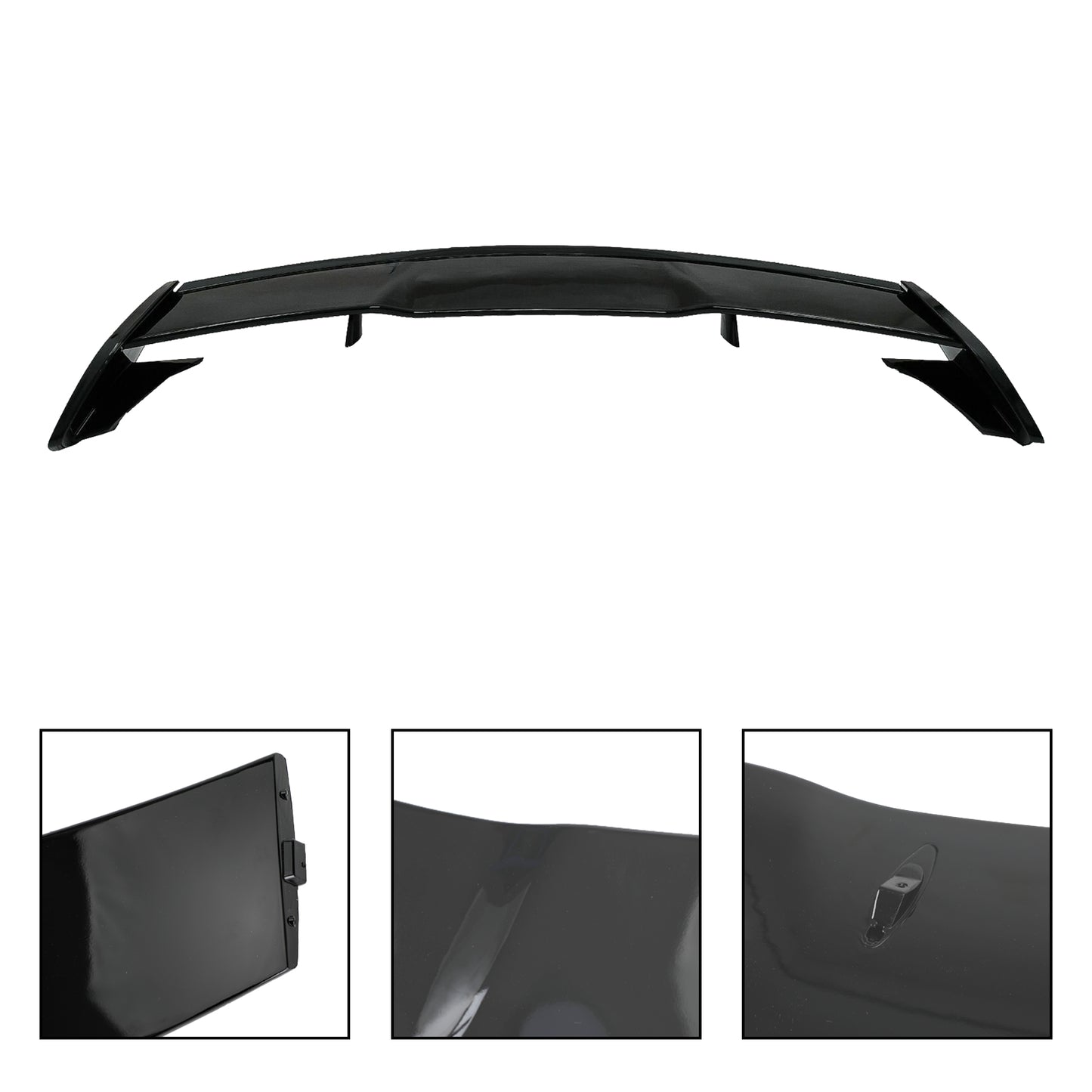 2013-2018 Mercedes A Class W176 AMG Style Rear Roof Car Spoiler Wing Black