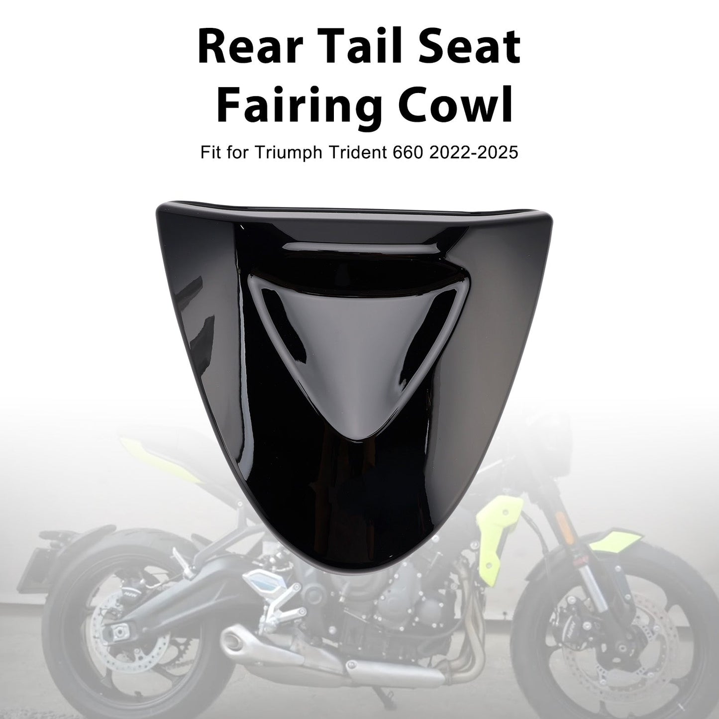 Rear Tail Seat Fairing Cowl Cover For Trident 660 2022-2025