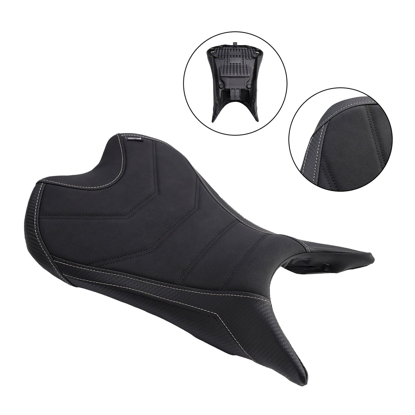 2023-2024 Street Triple 765/S/R Front Raider Seat Driver Cushion Pu