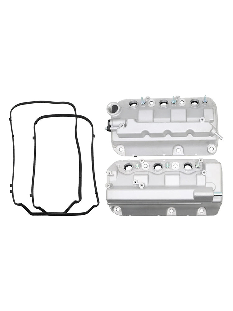 2008-2017 Honda Odyssey 3.5L V6 2PCS Front+Rear Engine Valve Cover 12310R70A00 12310R70A10
