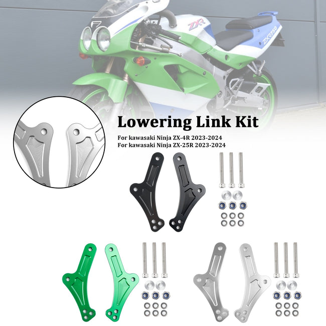 2023-2024 kawasaki ZX-25R ZX-4R Adjustable Lower Suspension Links For