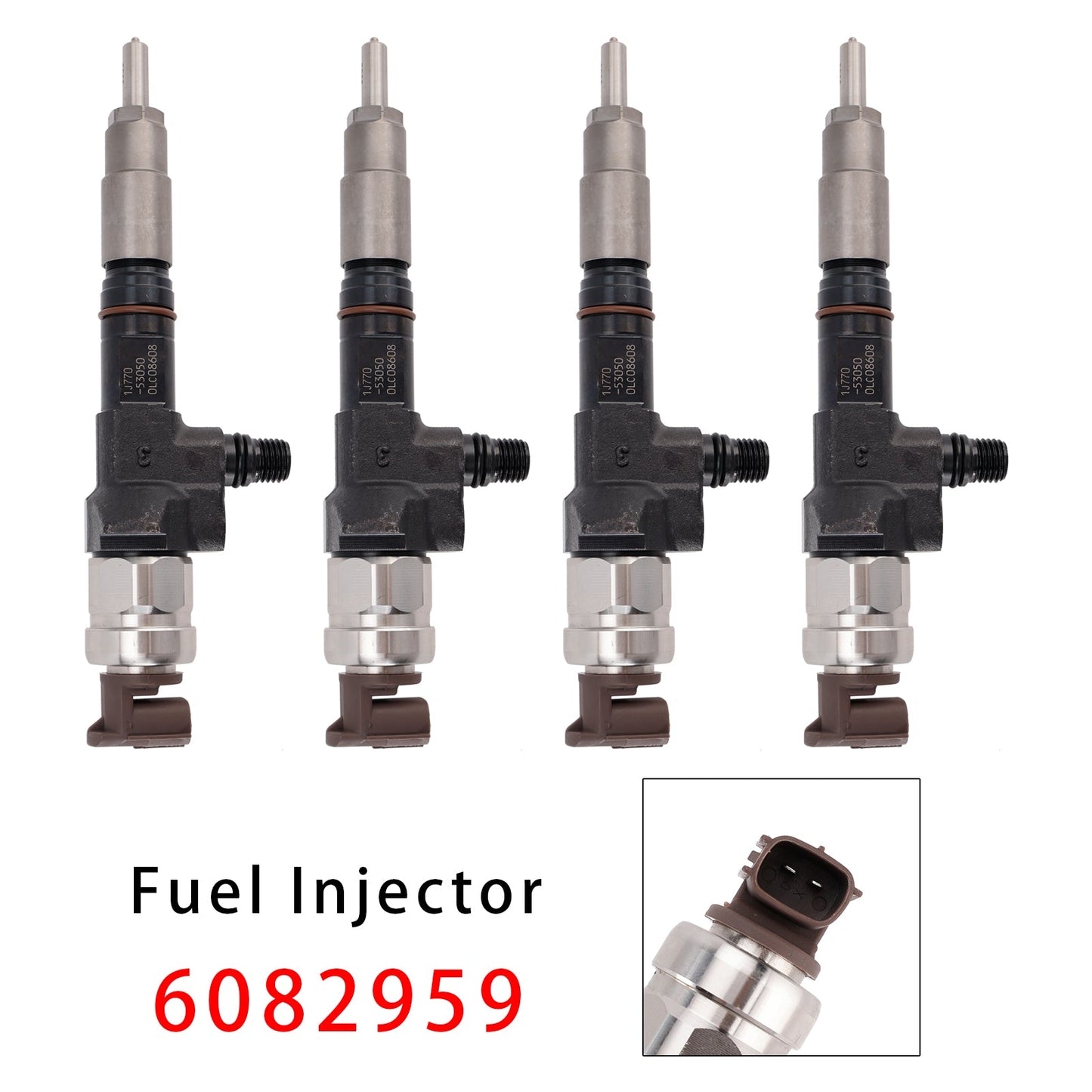 Fit For Caterpillar CAT Excavator 308 CR 308 SR 308.5 308E 2CR 308E2CR 309 CR 310 4PCS Fuel Injector C3.3B Engine 308E2SR
