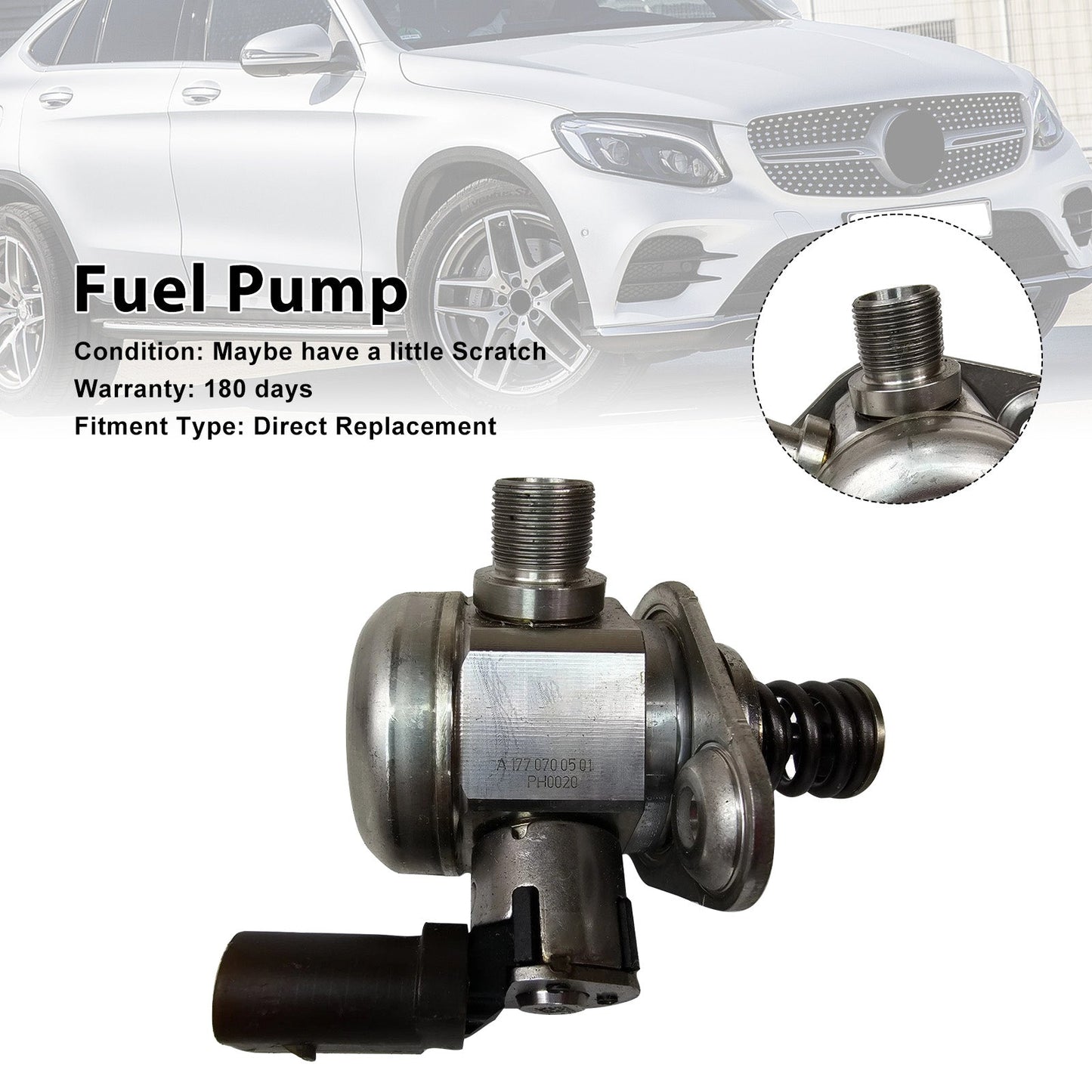Mercedes-Benz GLC-Class C253 High Pressure Fuel Pump A1770700501