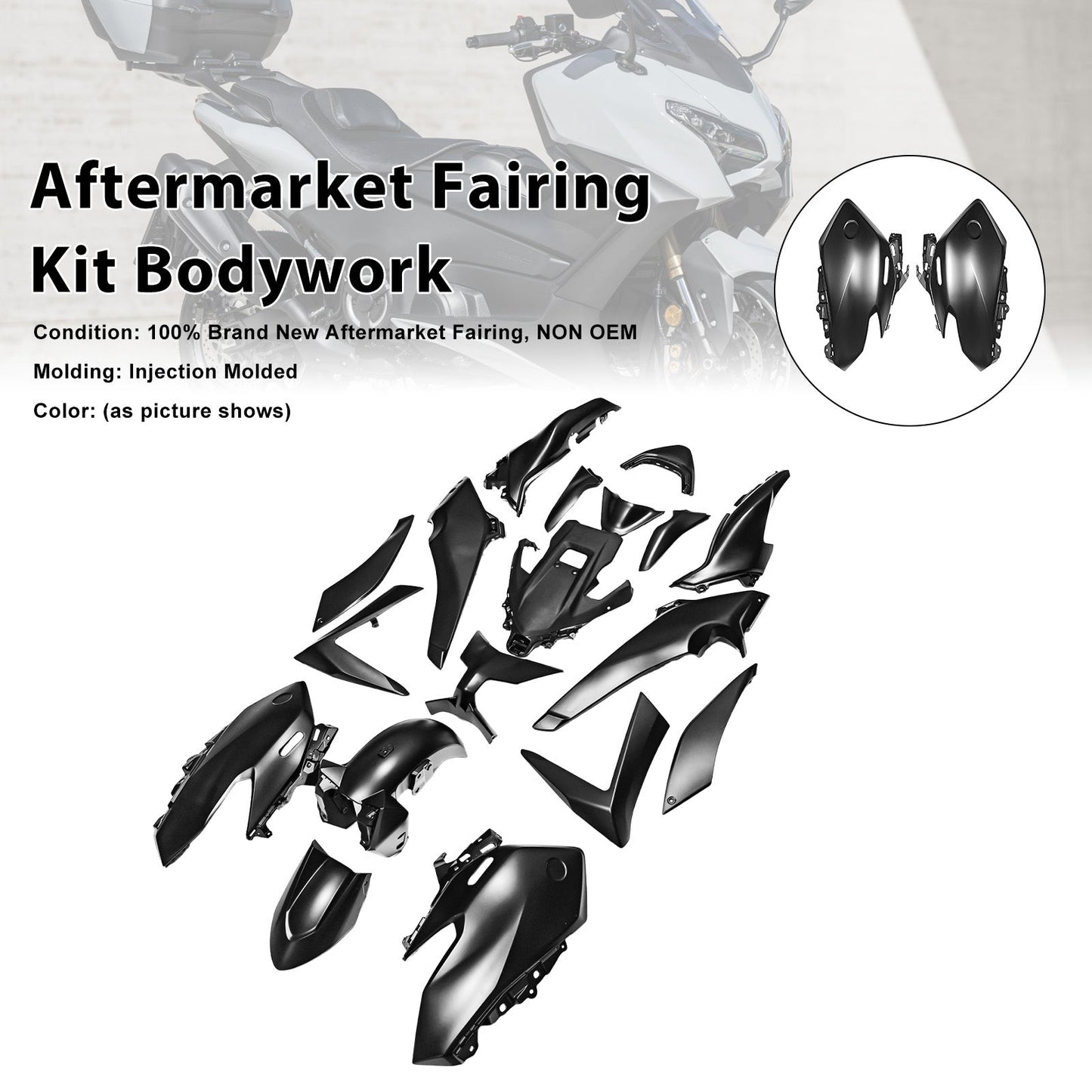 2025-2026 for Yamaha TMAX560 Injection Bodywork Fairing Kit